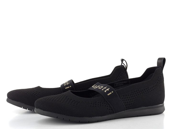 Bugatti baleríny s páskem černé 435-AQY63-6900