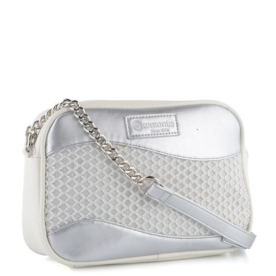 Remonte crossbody kabelka Weiss/Silver Q0639-81
