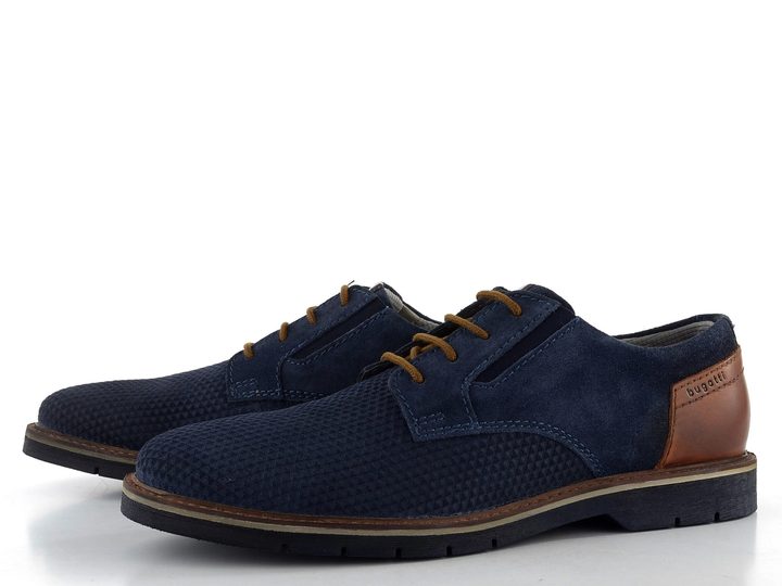 Bugatti pánské polobotky tmavě modré 311-ARZ02-1400