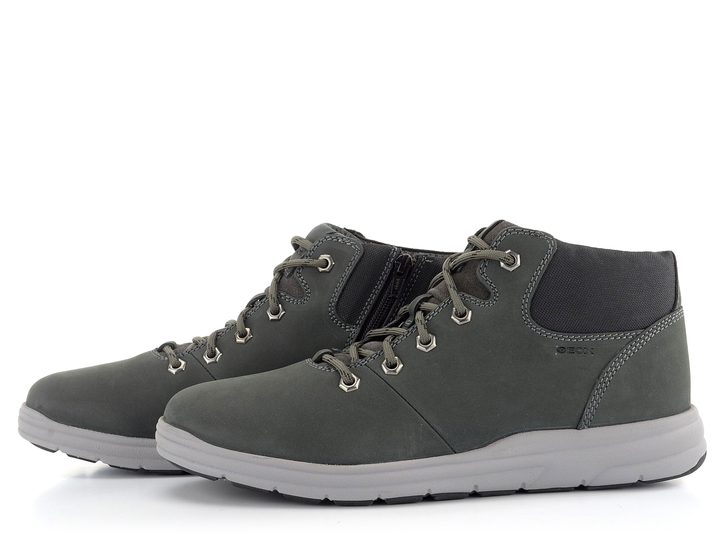 Geox nižšia členková obuv tmavo šedá Hallson U165UA00032C9004