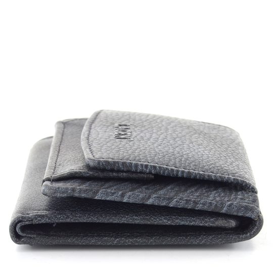 Malá kožená peněženka s kapsičkou na mince šedá W-2031/R