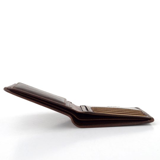 Pánská peněženka s ražbou jízdního kola brown 66-3701/M