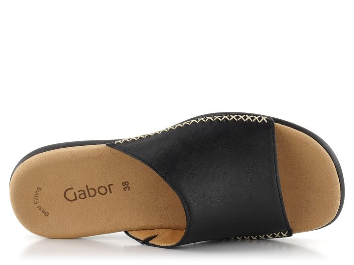 Gabor komfortní pantofle černé 03.705.27