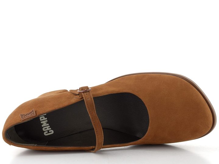 Camper lodičky s nártovým páskem Kora brown K201799-008