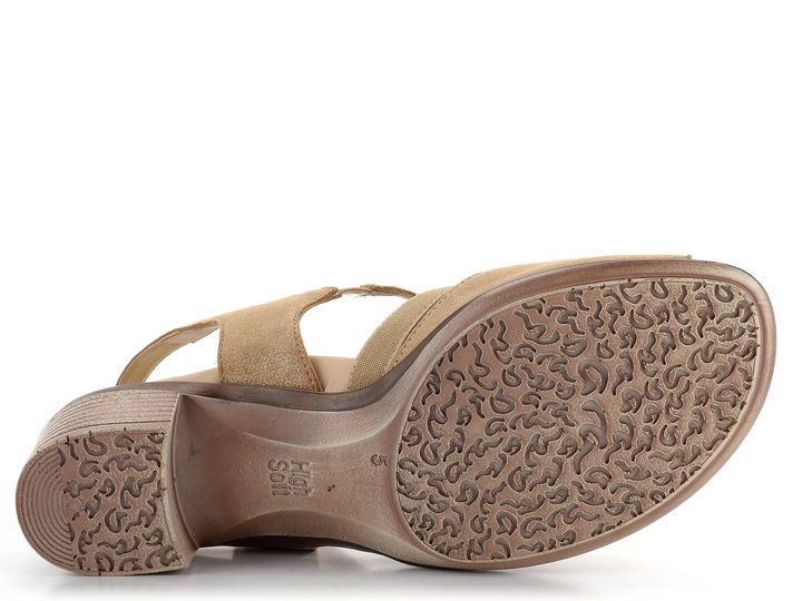 Ara dámské sandály na podpatku Lugano béžové 12-35730-05