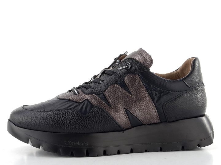 Wonders dámské tenisky na platformě negro/plomo A-2491