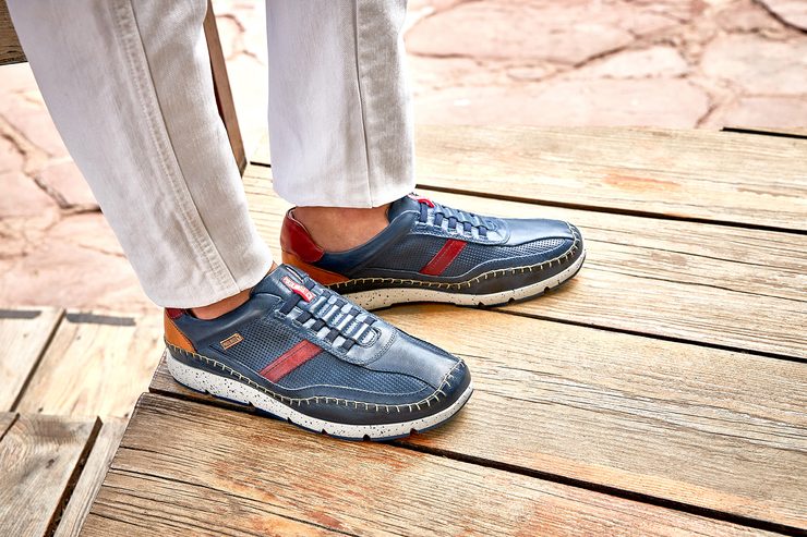 Pikolinos ležérne pánske poltopánky Blue M4U-6046C1