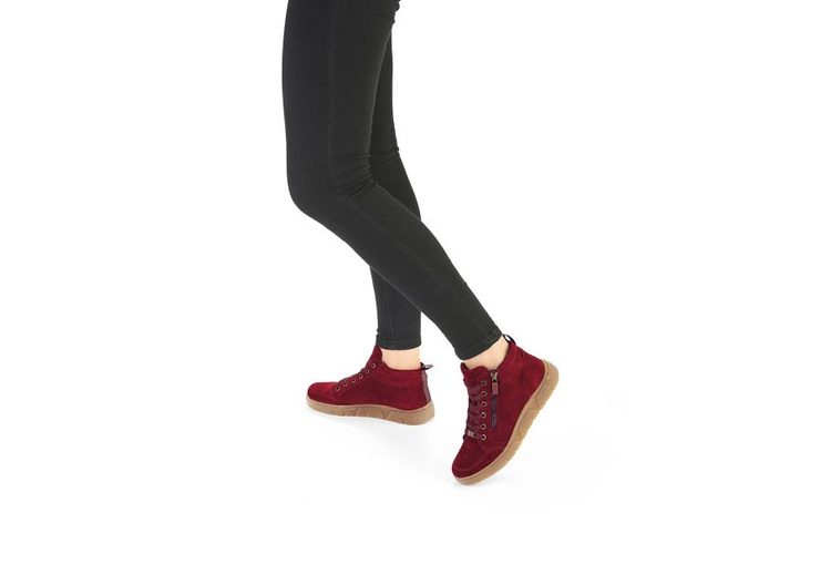 Ara dámský kotník Rom-Sport Burgundy 12-24453-87