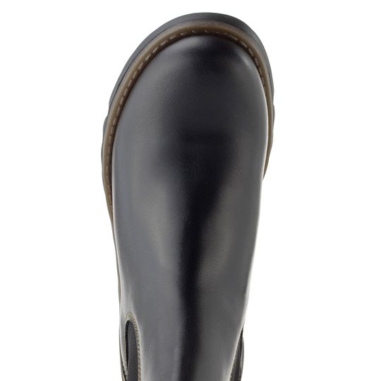 Fly London chelsea kotník black SALV195FLY
