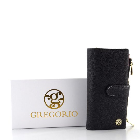 Dámská peněženka s odepínatelným pouzdrem černá/barevná LCY-1949