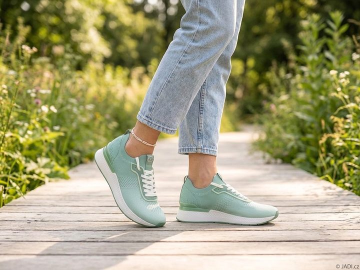 Tamaris úpletové tenisky Mint 1-23722-44
