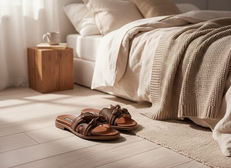 Hispanitas šľapky s ozdobnými kameňmi Bali Avellana HV264683