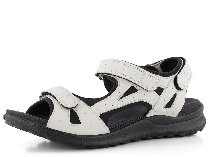 Legero kožené športové sandále biele 0-600732-1000