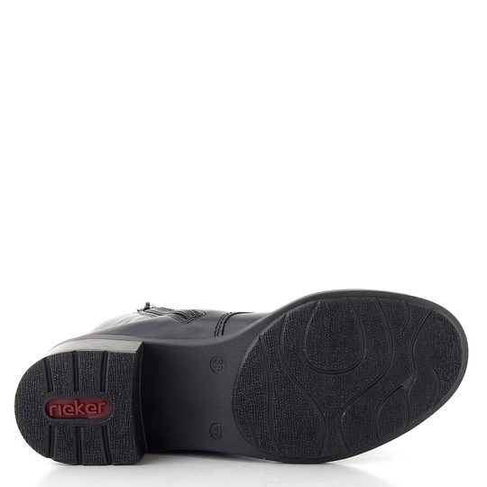 Rieker šněrovací kotník černý 75430-00