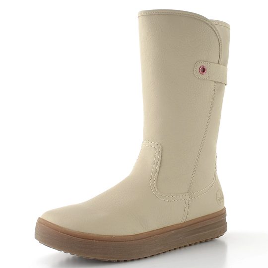 Rieker polokozačky crema L2580-60