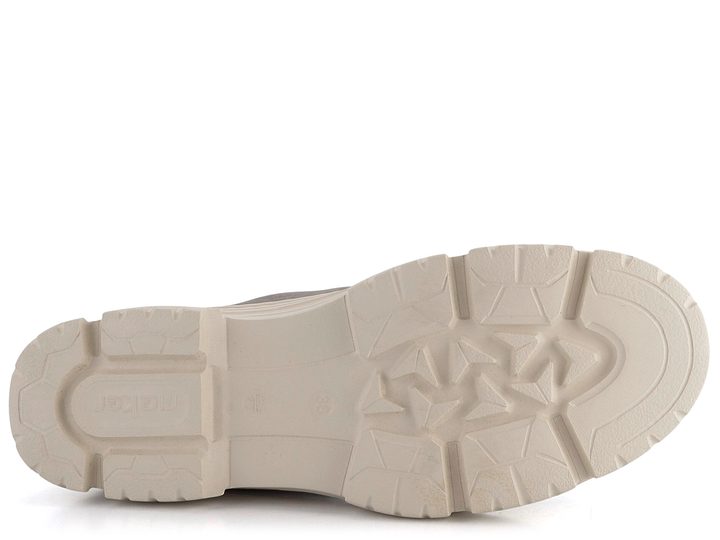 Rieker šněrovací kotník s kontrastní podešví šedý Z7410-40