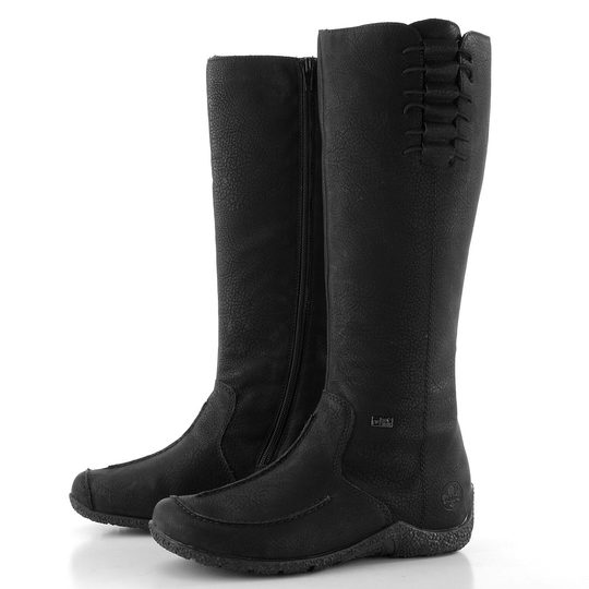 Rieker čižmy vario šírka s membránou čierne 79953-00