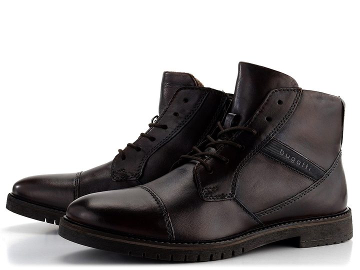 Bugatti pánska členková obuv hnedá 331-8373A-4100