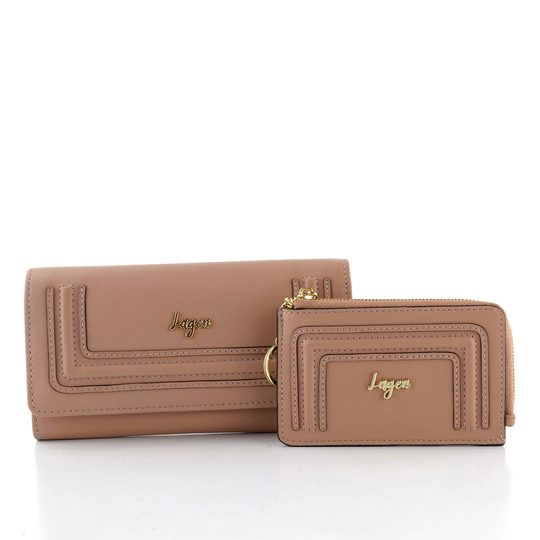 Dámská luxusní kožená peněženka Peach BLC/5783/323