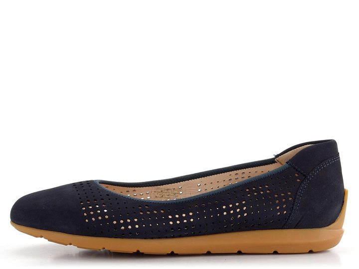Ara komfortné perforované baleríny Sardinia-Sport Blue 12-13308-02