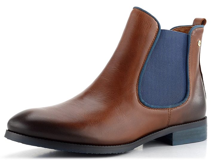 Pikolinos hnedo-modré chelsea členkové topánky Royal W4D-8637ST