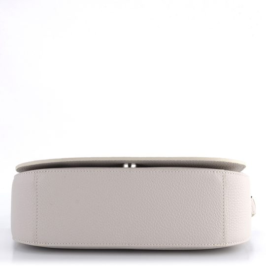 Elega kabelka-psaníčko krémové s klopnou 69478