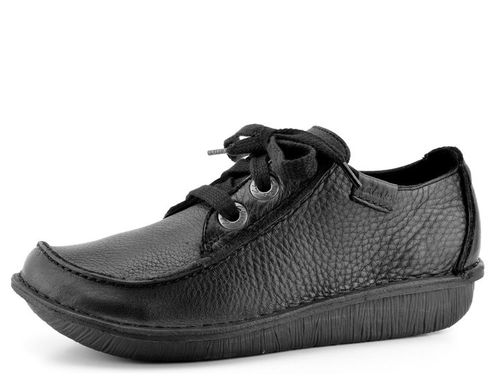 Clarks poltopánky black