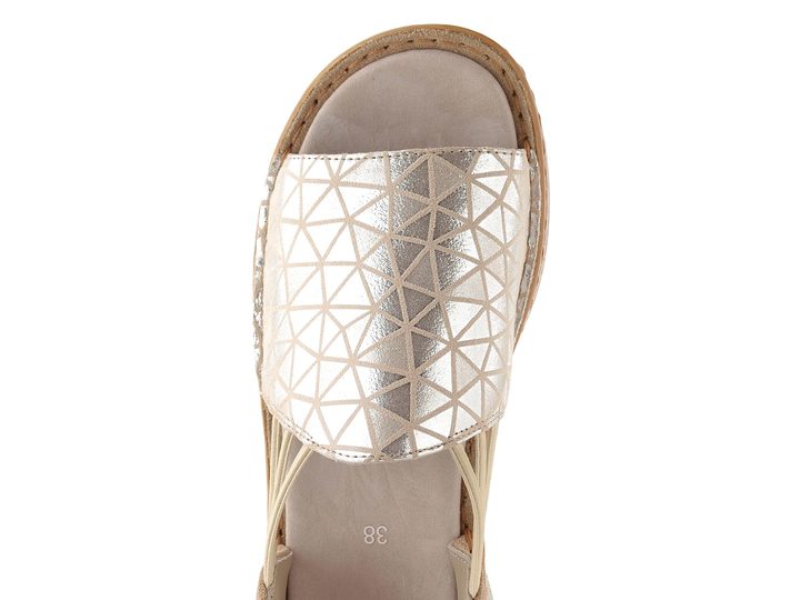 Ara dámské sandály Hawaii sand/silber 12-29005-14