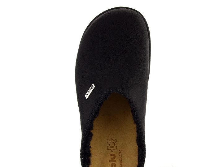 Inblu dámské domácí pantofle s plnou špičkou černé Nero CS000034