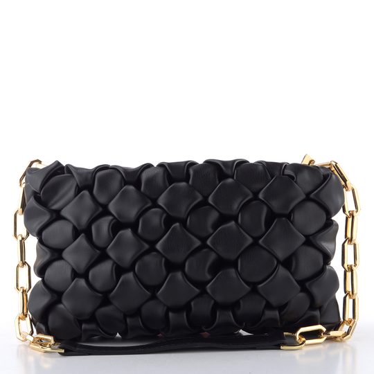 Lola Casedemunt malá kabelka/psaníčko s řetízkem black LS2604078