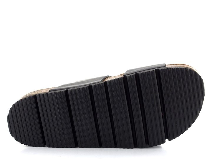 BIO Life pantofle fuzbetové černé 2011.71 Pisa/820