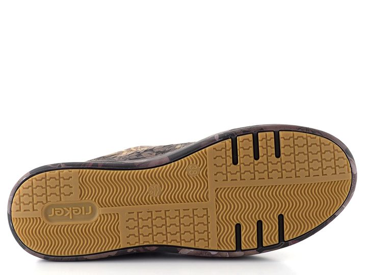 Rieker Sport tenisky na platformě černé/barevné M7711-26