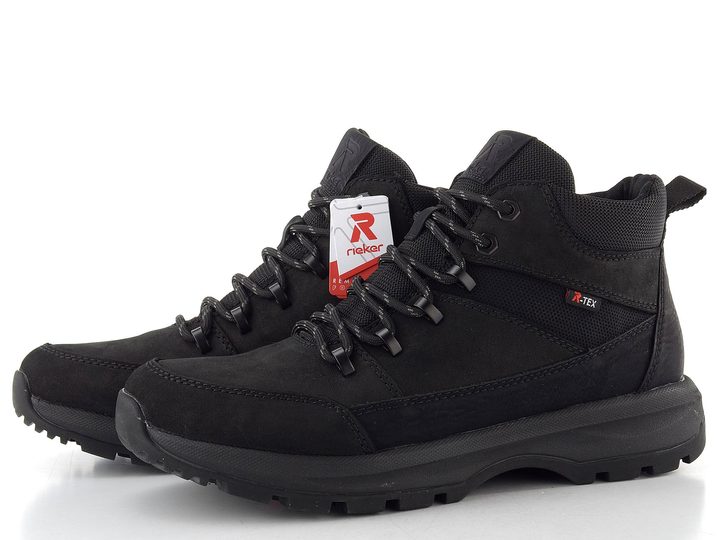 Rieker Sport pánska členková obuv s membránou čierna U1671-00