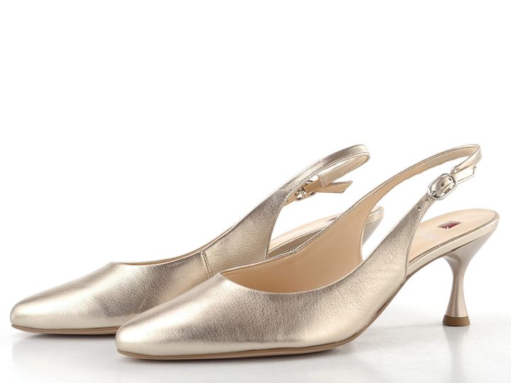 Högl metalické lodičky s voľnou pätou lightbro 1-106101-7800