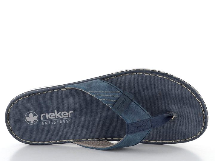 Rieker modré pánské žabky 21043-14