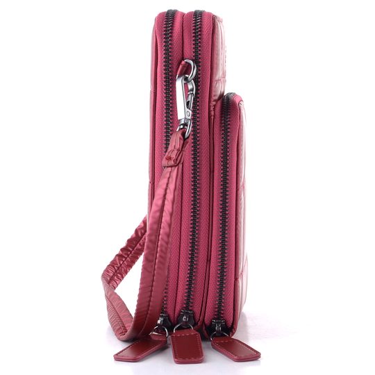 Ara ružová crossbody Leonie silky wildberry 16-21407-95