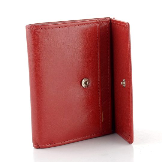 Lagen malá kožená peněženka červená E-1055