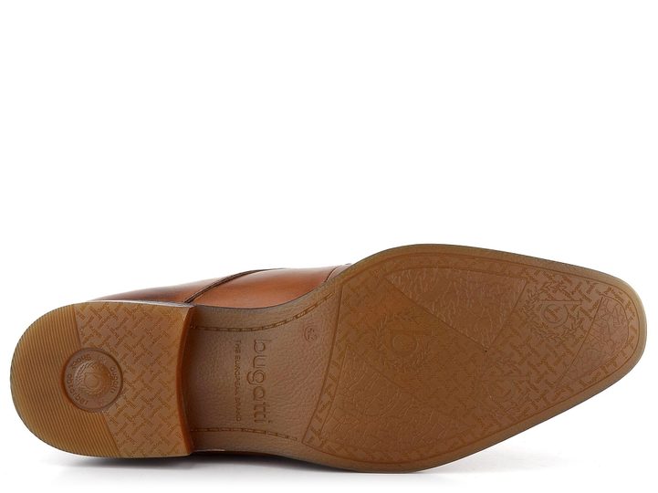 Bugatti elegantní hnědé polobotky 312-A311K-4100