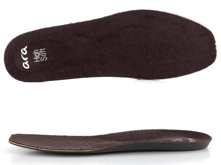 Ara širší pánské tenisky kožené Matteo Sezam/Amarone 11-24505-05