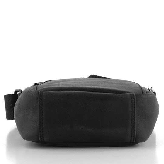 Kožená crossbody kabela černá BLC-23-2668