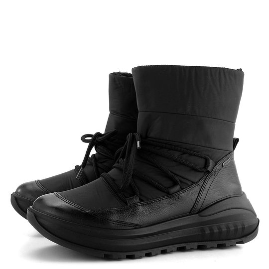 Ara širšia členková obuv s membránou Massa Black 12-26604-01