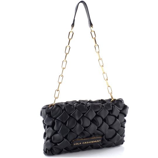 Lola Casedemunt malá kabelka/psaníčko s řetízkem black LS2604078