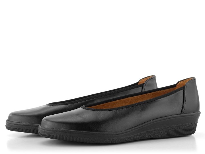 Gabor lodičky na klínu černé 06.400.37