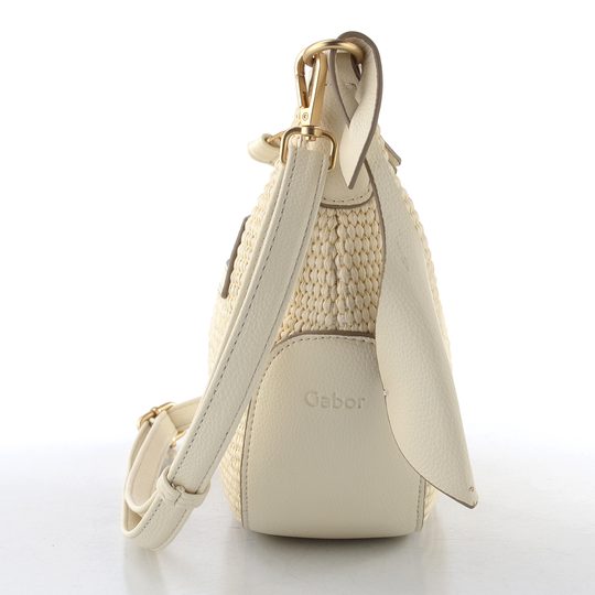 Gabor kabelka s vyměnitelnými popruhy Ophelio cross bag M off white 012653