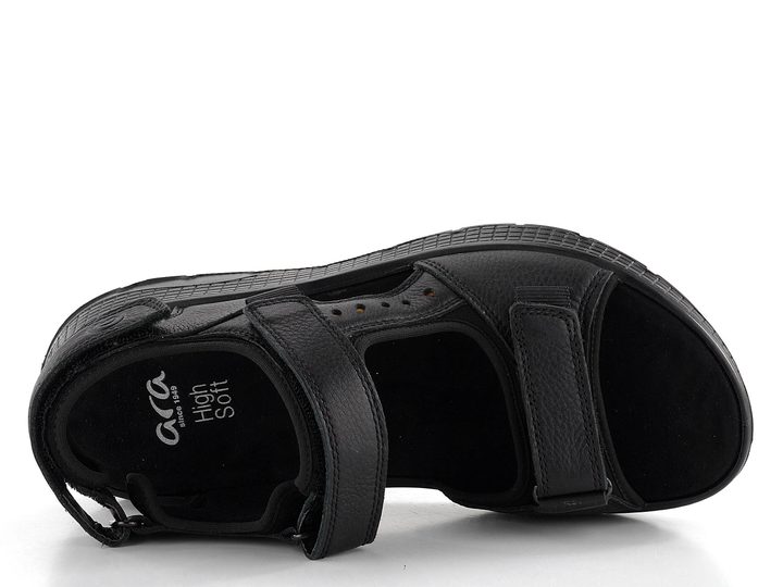 Ara pánské sandály Elio černé 11-39101-01