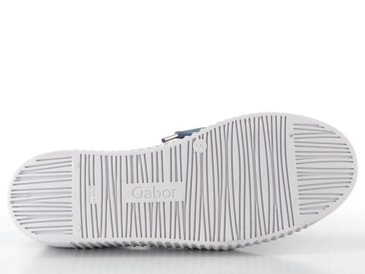 Gabor semišové prozouvací polobotky světle modré 83.333.10