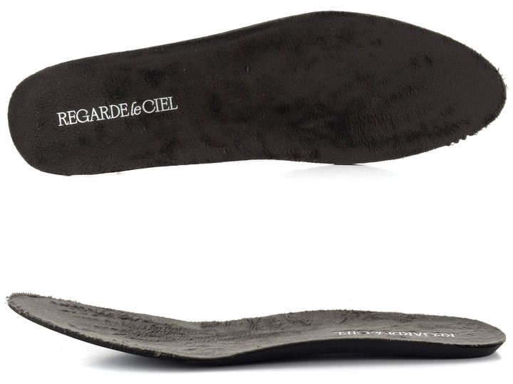 Regarde šněrovací kotník na podpatku Jolene-32 black