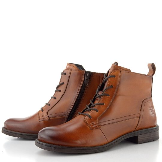 Bagatt šněrovací kotník hnědý D15-AFS3P-4000