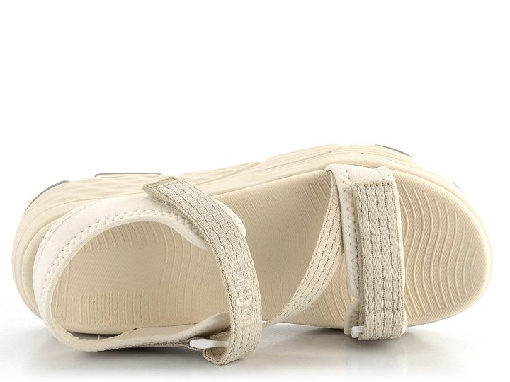 Lee Cooper sandály na platformě bílé LCW-24-03-2331LB