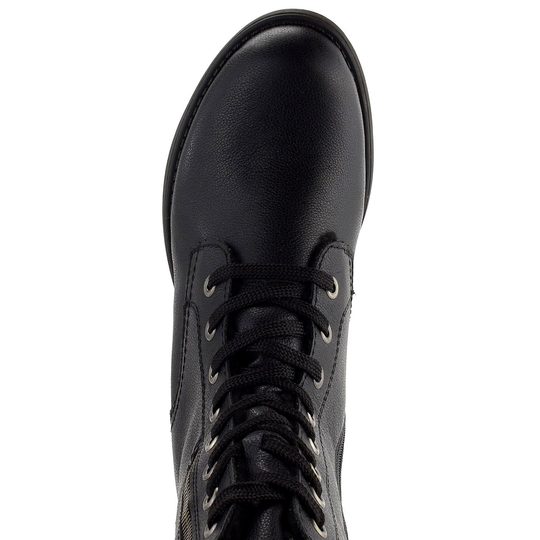 Rieker šněrovací kotník černý Z9501-00